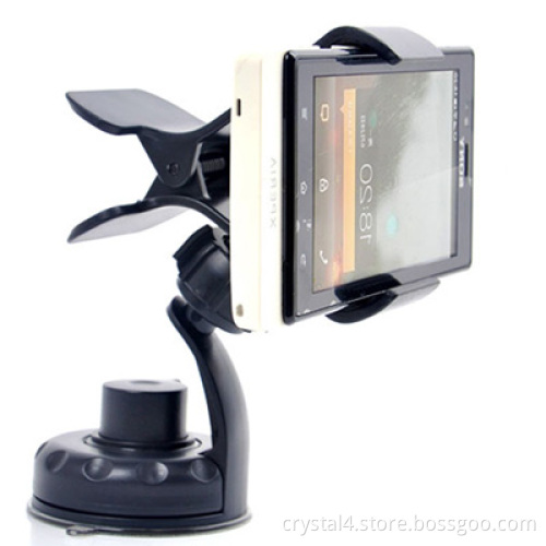 360-degree Rotatable universal compact phone car dashboard holder